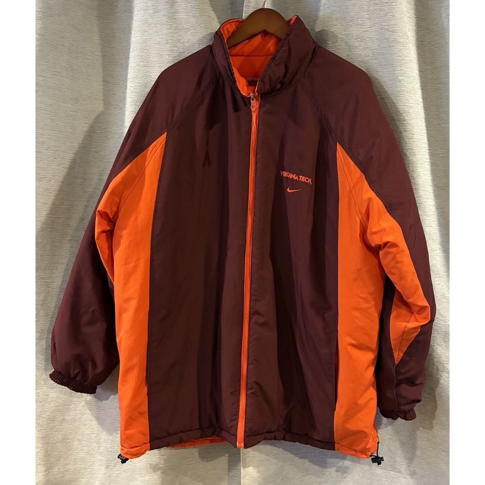 Nike Virginia Tech Reversible Coat Size XL - Picture 2 of 10